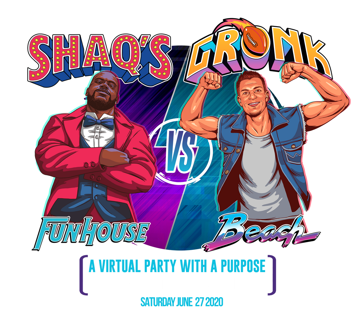 Shaq vs Gronk Official Hoodie